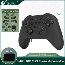 GuliKit KK3 MAX Game-Controller, NS39 KingKong 3-Gamepad mit Hall-Effekt-Joysticks für PC Windows Nintendo Switch Android iOS