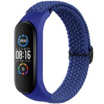 Cinturino intrecciato per Xiaomi Mi Band 7 6 5 4 3 cinturino elastico regolabile per Amazfit Band 5 cinturino di ricambio
