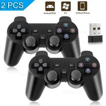 Gamepad wireless 1PC/2PCS 2.4Ghz per controller di gioco Joystick USB per PC Android TV Controle per PC BOX GAME BOX
