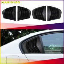 For BMW E90 Car Styling Rear Window Louvers 3 Series 320i 325i 320d 330i 335i Rear Triangle Window Shade Spoiler Bodykits 05-12