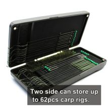 Haczyk do wędkowania karpiowego Link Rig Wallet Tackle Box Zig Chod Stiff Hair Rig Storage Box for