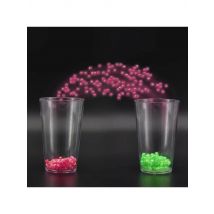 ‌Professional Color Bead Separation Magic Trick with Cup Portable Illusion Gimmick for Close-Up Magicians, Easy to Use & Carr