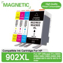 Für HP 902 903 904 905 XL Volle Tinte Patrone Für HP Officejet Pro 6950 6960 6962 6963 6965 6966 6968 6970 6978 6979 Drucker