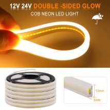 IP67 Wasserdicht Milch Weiß COB Neon Licht DC 12V 24V Home Küche Schlafzimmer Dekoration Lichter Lampe Weiche LED Streifen