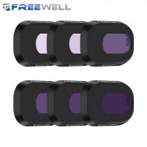 Freewell All Day-6Pack ND16, ND32, ND64, ND128, ND256, ND1000 compatibile con la tecnologia Mini 4 Pro, colore neutro, GimbalSafe