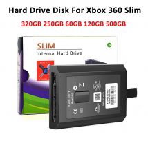 Disco duro interno HDD para consola de juegos Xbox 360 Slim, 320GB, 250GB, 60GB, 120GB, 500GB, para Microsoft XBOX360 Slim