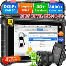 Autel MaxiCheck MX900TS MX900-TS All System Diagnostic Scanner with Full TPMS Functions Bi-Directional Control 40+ Services