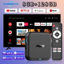 2025 New Global Android 14.0 TV Box R69-1 Support 4K RK3518 Bluetooth 5.0 WIFI 6 RAM 8GB ROM 128GB Multi Language Smart TV BOX