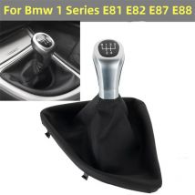 5/6-Gang Schaltknauf mit Schaltsack-Abdeckung für BMW 1er Serie E81 E82 E87 E88 2003-2013