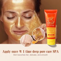 Vitamin C Gesichtsmaske Mitesser Entferner Whitening Gesichtsmaske Tiefenreinigung Hyaluronsäure Feuchtigkeitsspendende Hautpflege