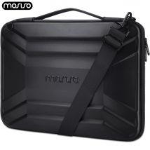 Hartschalen-Laptop-Hülle, 13, 14, 15, 40,6 cm, Computer-Umhängetasche, wasserdichte EVA-Schutzhülle für MacBook Air Pro HP