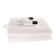 RUIANBAO Coperta Riscaldata Coperta Elettrica Timer Riscaldata Pad Queen 160*140 cm 220 V Doppio Controllo Materasso Termico Letto Riscaldato scaldamani