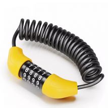 Xunting Motorrad Stahlkabelschloss Draht Fahrrad Tragbares Schloss Kombination Fahrradhelmschloss Fahrradschloss