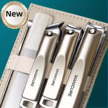 Manicure Set da 5 pezzi Kit tagliaunghie per la cura personale Set tagliaunghie Kit per toelettatura Regalo per parenti Amici Famiglie Regali da viaggio