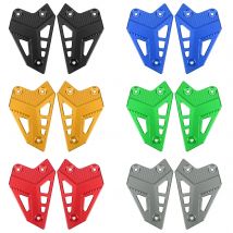 Artudatech Piastre posteriori per protezioni tallone in alluminio CNC adatte per Kawasaki Z900 ZR900 2017-2021