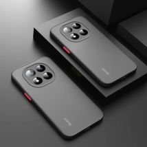 Funda Für Xiaomi Redmi Hinweis 14 Pro 4G Fall Hinweis 14 Pro Plus 5G Abdeckung Coque Matte Transluzente Harte PC Schutzhülle Telefon Stoßstange Pro +