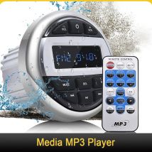 Digital Media MP3-Player Boot Stereo Radio System Marine Audio Receiver, USB, AM/FM Radio Receiver für Boot Golf Cart Truck RV