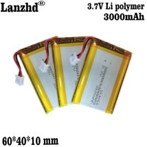 60*40*10mm 3.7V 3000mAh li celle della batteria ai polimeri di litio per power bank Tablet PC PAD PDA registratore dell'altoparlante del computer portatile 104060