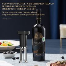 Electric Wine Aerator red wine Corkscrew Opener Wine Extractor Built-in  Wine Preservation  Vacuum Seal Keeps Wine Fresh