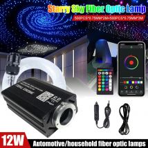 12W RGBW Sternenhimmel Auto Stern Deckenleuchte Glasfaser Licht APP Steuerung Stern Dach Innen Atmosphäre Licht Auto Home Decor