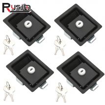 4X Rv Auto Paddel Eingang Türschloss Riegel Griff Knopf Camper-Anhänger Pull Typ Panel Türschloss Marine Yacht RV Zubehör