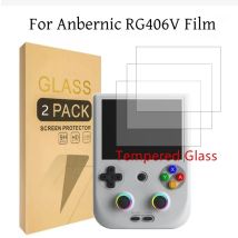 Pellicola proteggi schermo in vetro temperato portatile Anbernic RG406V Console retrò RG405V RG406V Pellicola proteggi schermo in vetro regalo