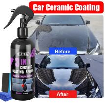 Ceramic Coating Car Nano Coating Agent Crystal Coating Liquid Hydrophobic Anti-Scratches Car Wax Coating Car Polishing Coating