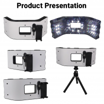 Zahnfotografie Orale Fülllampe Blitzlichtversorgung Helle Umgebung Foto Makro Intraorales Licht Zahnmedizin