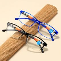 Nowe modne drukowanie antyniebieskie okulary dla starców okulary dla starców z nogawkami