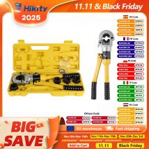 Strumenti di crimpatura per tubi Pex idraulici Hikity raccordi per tubi in rame pressa strumento di crimpatura per tubi in alluminio-plastica con scatola
