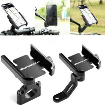 Accessori moto Supporto per telefono cellulare Staffa per specchio GPS per Suzuki Burgman AN 650 400 125 200 250 AN125 AN200 AN400 AN650