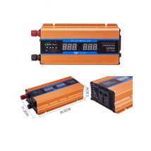 Professional Car Power inverter 1200W-24 V for 220 V Voltage Converter 24v to 220v Car Charger Volts display Output 50Hz inverte