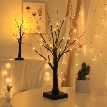Vanzlife USB Birke Baum Lampe Weihnachten Home Dekoration Lampe Innen Schlafzimmer Zimmer Party Dekoration Landschaft Baum Thanksgiving Day