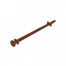 Gobricks GDS-M432 Boot, Mast 2 x 2 x 20 mit Löchern und Achsloch, kompatibel mit Lego 48002, baut Bausteine zusammen