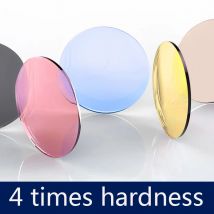 1,56 1,61 1,67 lentes tintados MR-8 teñido de Color degradado gafas de sol ópticas graduadas lentes de sol gafas súper resistentes 2 uds