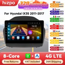 Hizpo 2 din android auto radio für hyundai tucson 2 ix35 2011-2017 carplay 4g auto multimedia gps 2din autoradio head unit ai