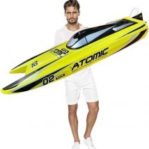 27.6"Inch RTR Atomic SR65B Large Remote Control Boat Brushless Motor ​​RC Racing Boat Speed ​​65km/h EXA79204  EXA79207