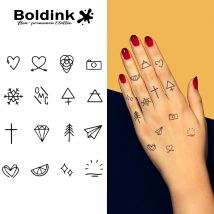 Fingerabdrücke des Lebens, temporäres Tattoo, hält bis 15 Tage, neue Technologie, magischer, wasserfester, semi-permanenter Aufkleber.