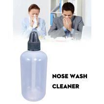 250ML Nose Wash System Sinus & Allergies Relief Nasal Pressure Rinse Neti Pot Nose Trimmer Adults Children Nasal Washing Cleaner