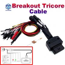 Jumper Cable Breakout Tricore Cable Full Protocol OBD2 Bench ECU Chip Tunning Tool for MPPS VVDI MB Openport 2.0 KESS Xhorse CG
