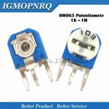 20 stücke RM063 RM-063 100 200 500 1K 2K 5K 10K 20K 50K 100K 200K 500K 1M ohm Trimpot Trimmer Potentiometer variable widerstand