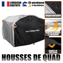 Quad Bike ATV 4x4 Moto Bike Cover Universale Impermeabile Pioggia Moto Veicolo Scooter Kart Moto Coperture Striscia Riflettente D