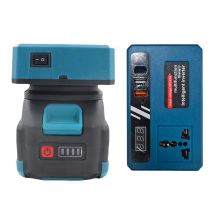 1-Piece 18V DC To 220V AC Power Inverter For Battery, Compatible With 18V/21V Battery Systems – New Power Supply Unit