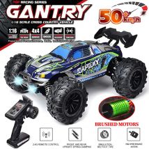 16101 1:16 50 km/h 4WD RC Auto mit LED-Licht 2,4 G ferngesteuerte Autos High Speed Drift Monster Truck für Kinder vs Wltoys 144010