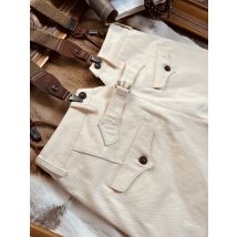 Cdp289 cidu hochwertige super warme Herren Vintage lässige stilvolle Wollhose (Gürtel nicht einges ch lossen)