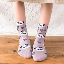 Neue Kawaii Nette Panda Socken koreanischen Stil Frauen Cartoon Tier Baumwolle Frau Mädchen calcetines meias mulher skarpety sox