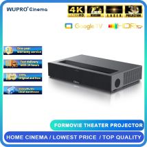 Formovie Theater-Laserprojektor 4K Ultra Short Throw 1800ISO Lumen Globale Version für Heimkino Smart Bluetooth Top Beamer