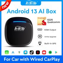 MMB CarPlay AI Box Android 13.0 QCM6225 8-Core Android Auto Wireless CarPlay Adapter 2,4 + 5 GGPS 8G + 128G FOTA Upgrade Google Store