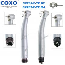 COXO CX207-F Dentystyczna Kątnica LED Szybkoobrotowa Turbina Powietrzna Generator E 2/4 Otwory Pasuje do NSK KAVO