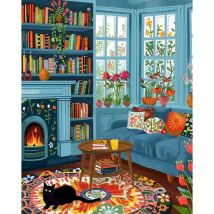 GATYZTORY 60x75cm Painting By Numbers With Frame Landscape Acrylic Paints DIY HandPainted On Canvas Home Wall Decor